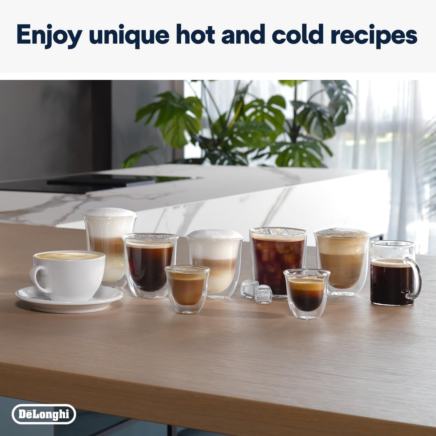 De'Longhi Magnifica Plus Automatic Coffee Machine With LatteCrema Hot Grey And Black