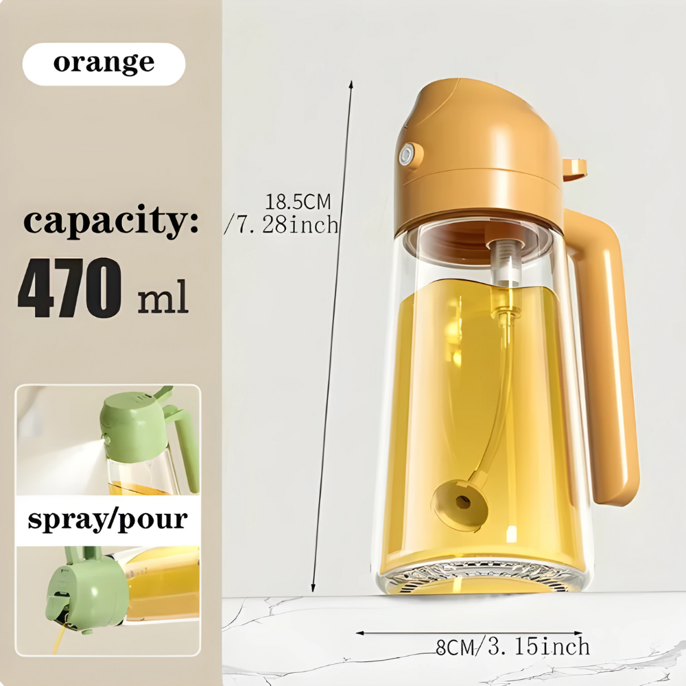 Dual Purpose Oil Spray Bottle 1