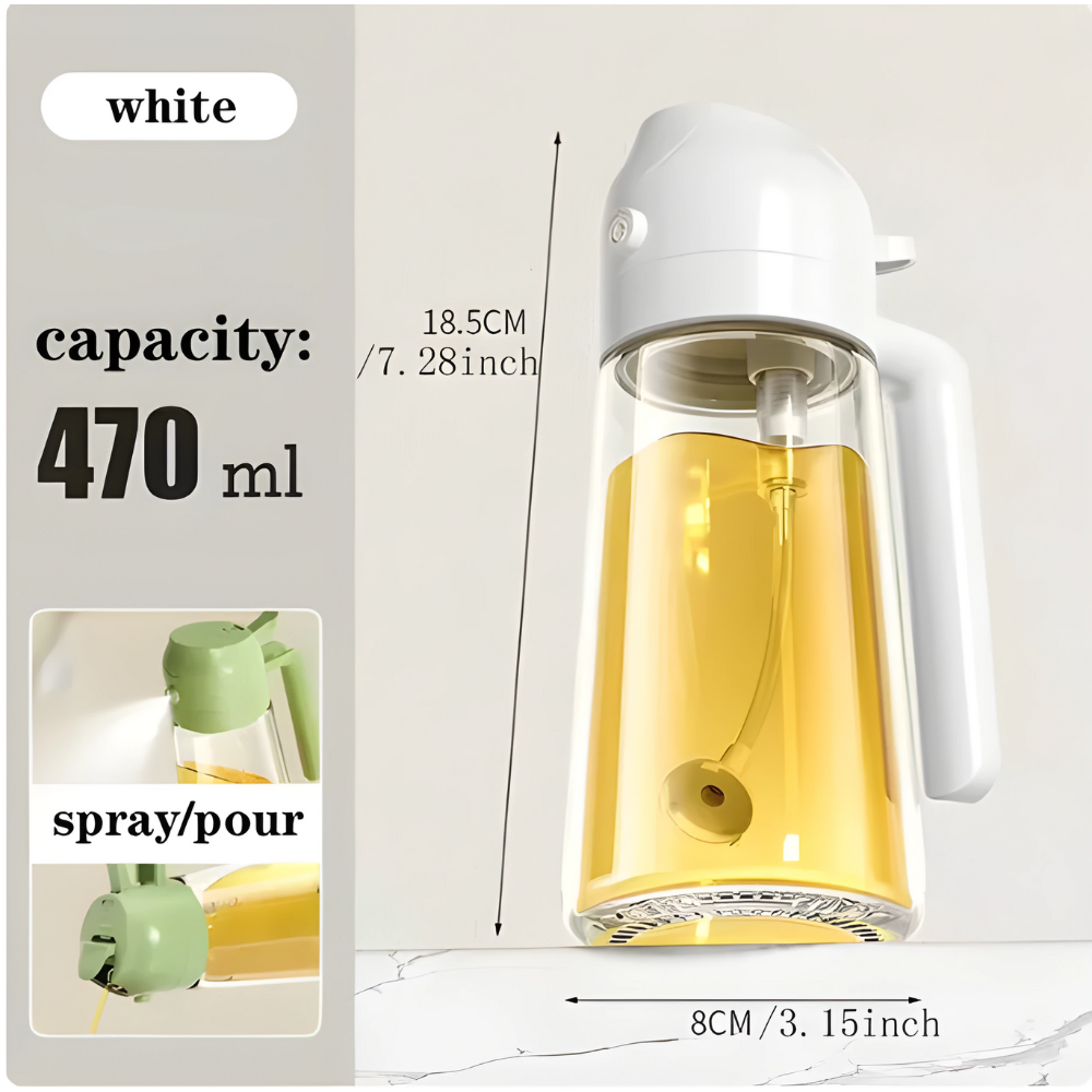 Dual Purpose Oil Spray Bottle 3