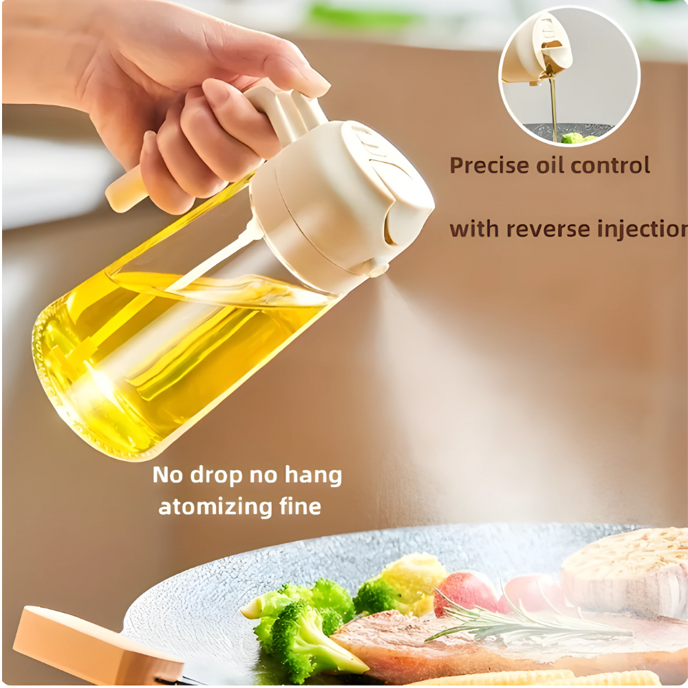 Dual Purpose Oil Spray Bottle 4