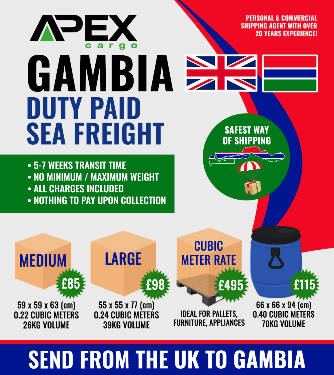 Sea Freight Duty Paid Services