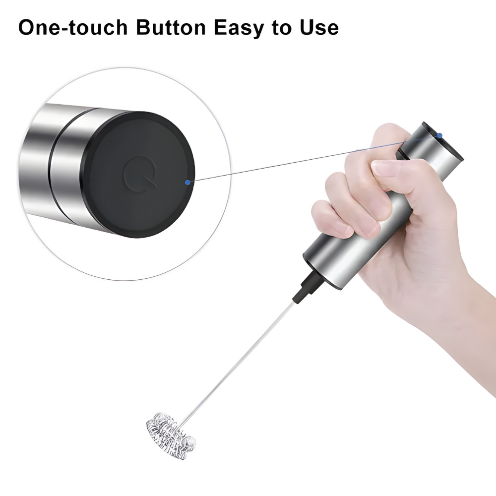 Mini Electric Milk Frother 2