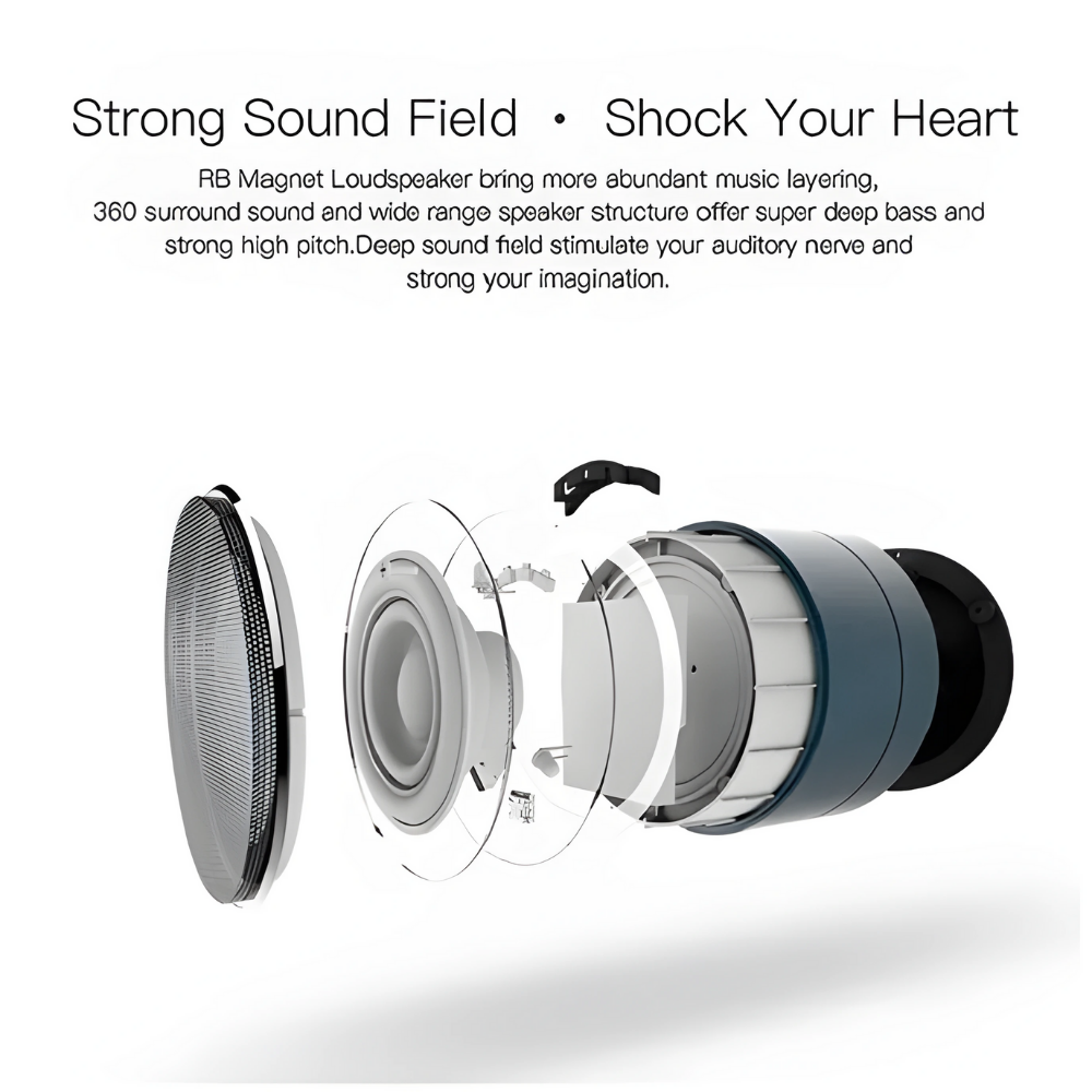 Mini Portable Speakers With Charging Cable 4