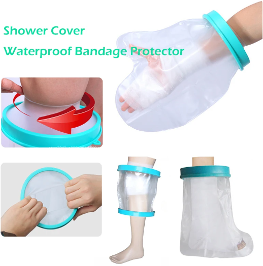 Waterproof Leg & Foot Cast Protector and Bandage Cover for Showering & Bathing