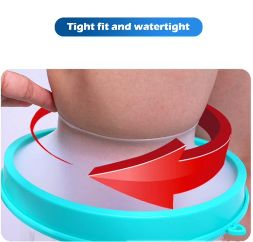 Waterproof Leg & Foot Cast Protector and Bandage Cover for Showering & Bathing