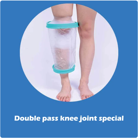 Waterproof Leg & Foot Cast Protector and Bandage Cover for Showering & Bathing
