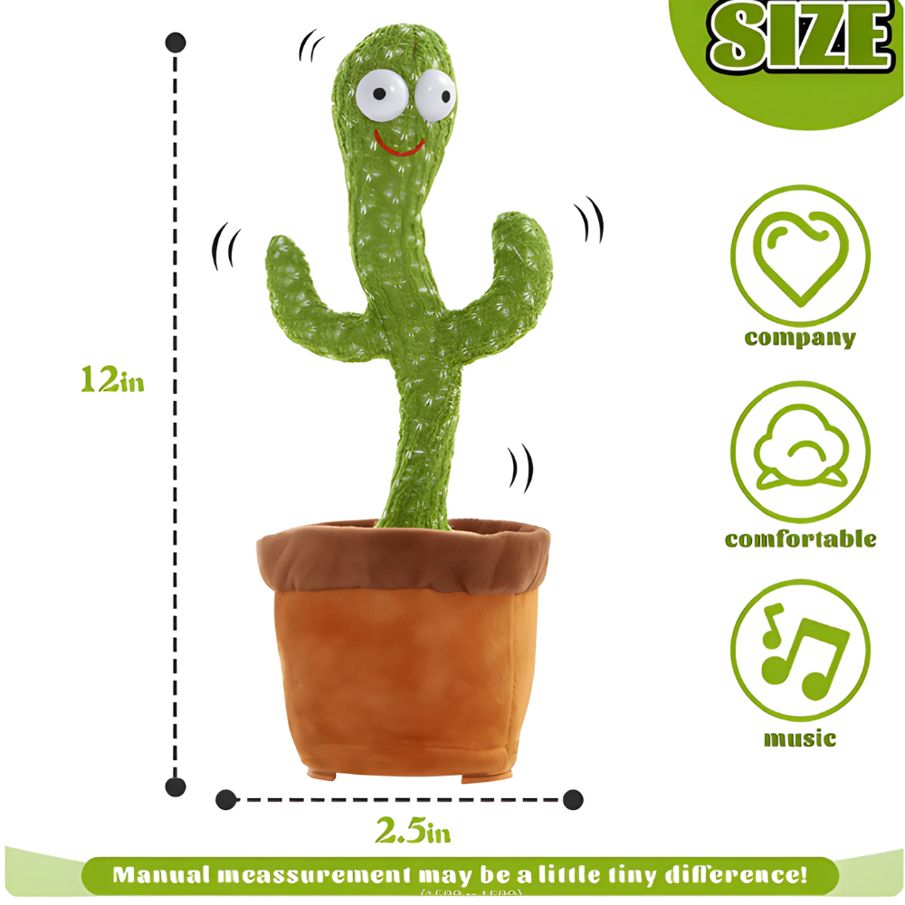 Sing And Dance Cactus Voice Repetition Toy 2
