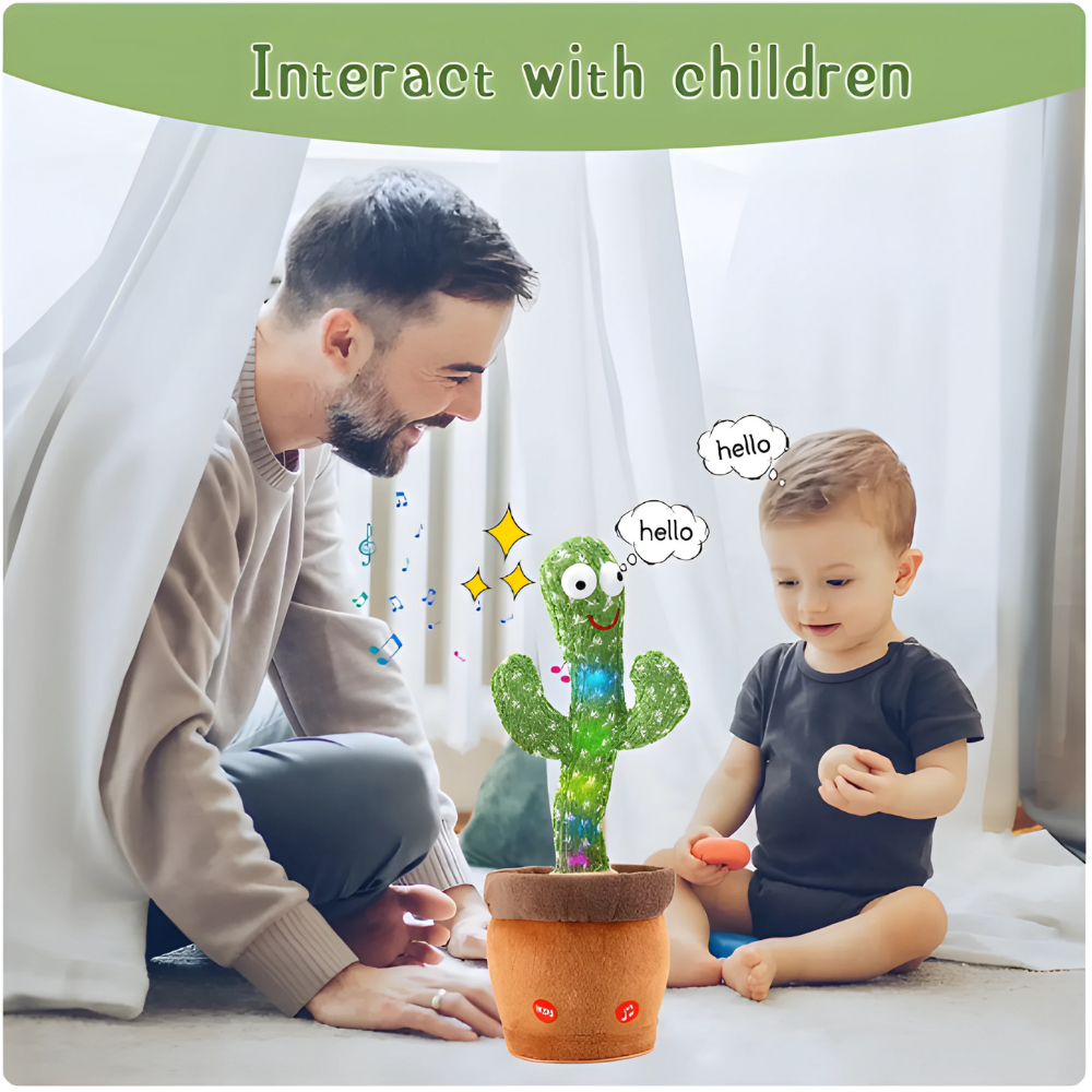 Sing And Dance Cactus Voice Repetition Toy 4
