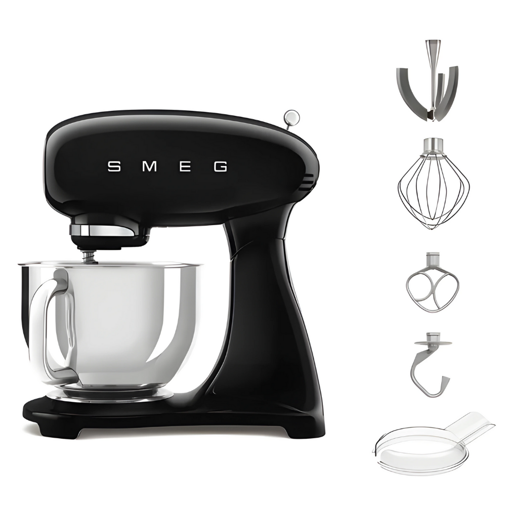 Smeg Stand Mixer Full Black 5