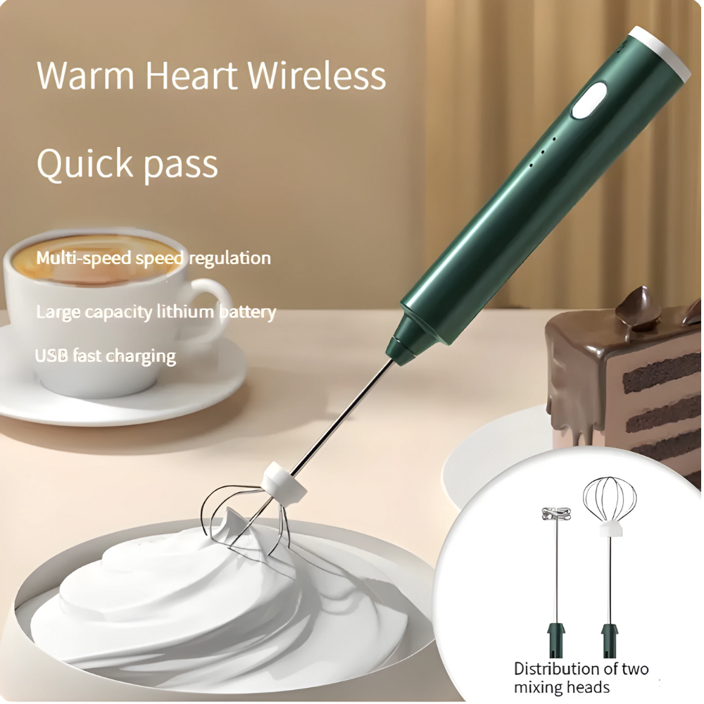 USB Adjustable Milk Frother 2