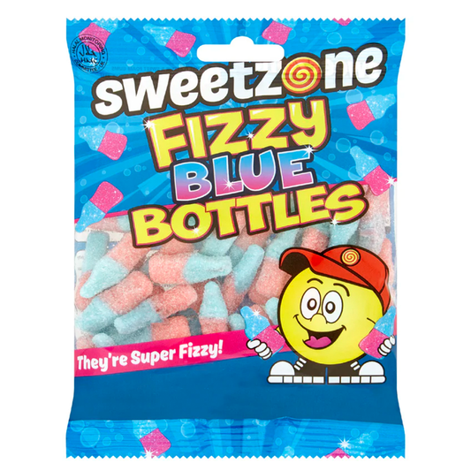 Sweetzone Fizzy Blue Bottles