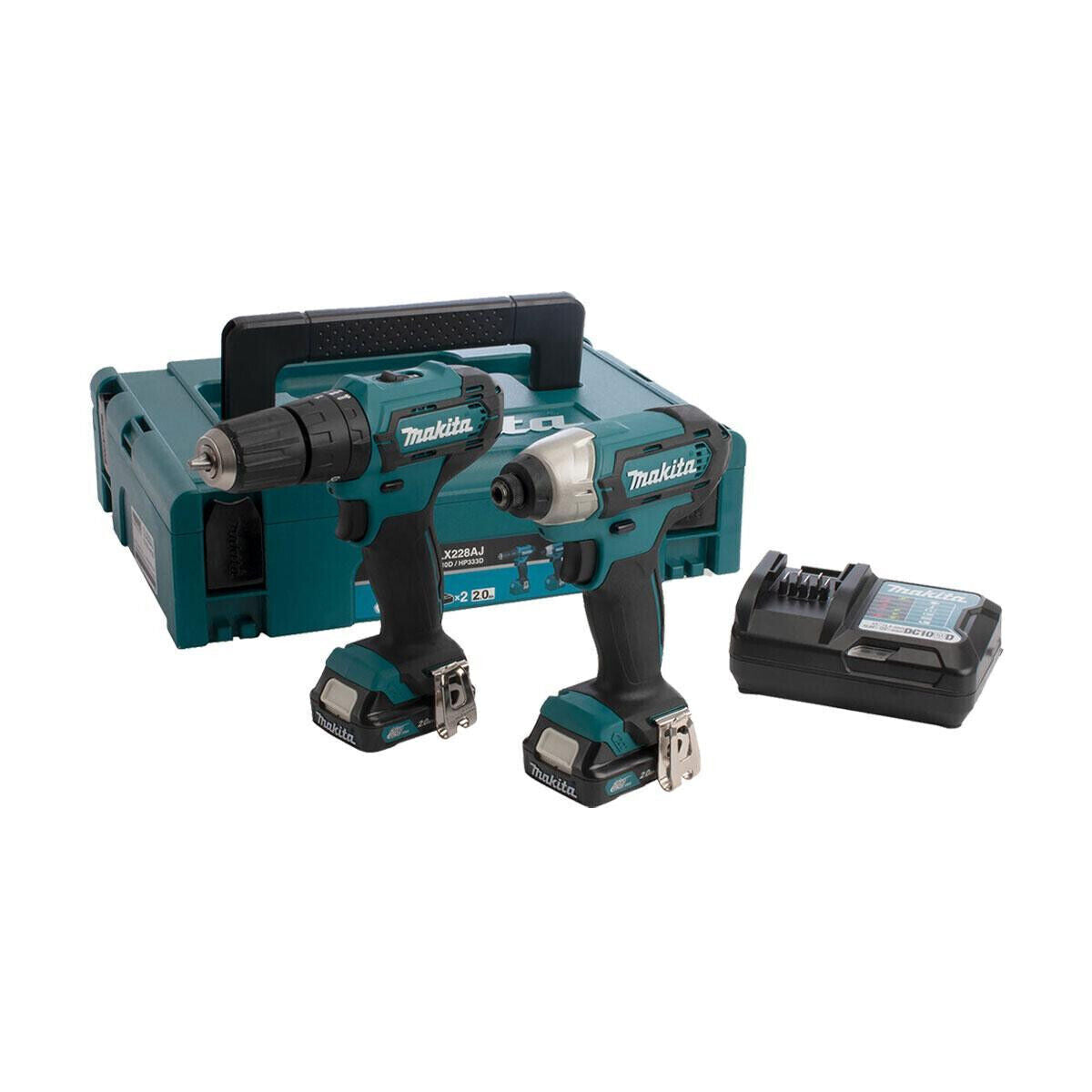 Makita Drill CLX228AJ Twin Pack 12v Max 1