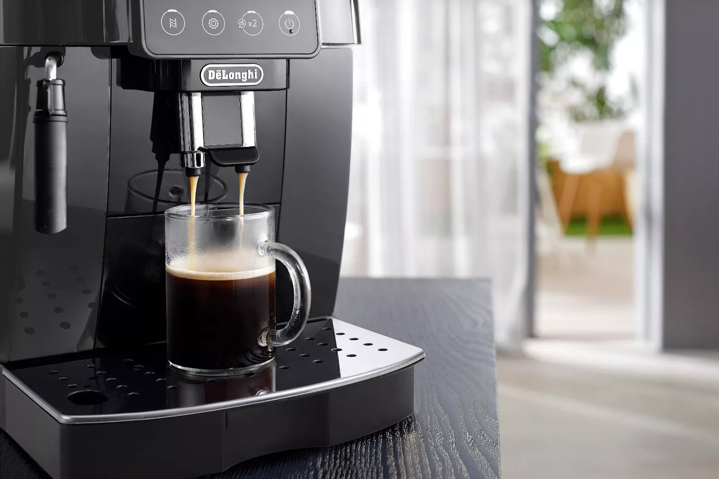 De Longhi Magnifica Start Automatic Coffee Machine With Milk Nozzle