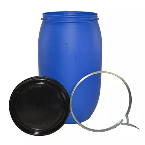 Platic Barrel 220L Storage For Shipping Container With Lid