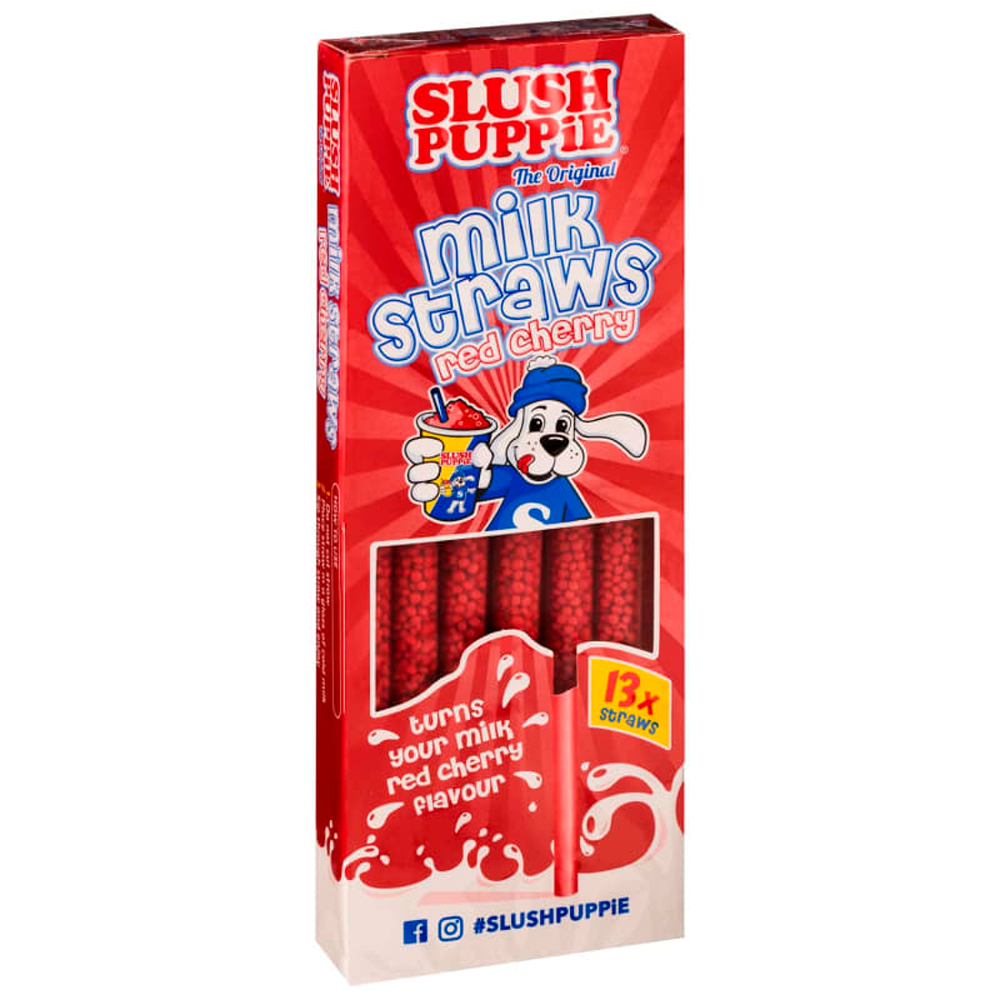 Slush Puppie Milk Straws