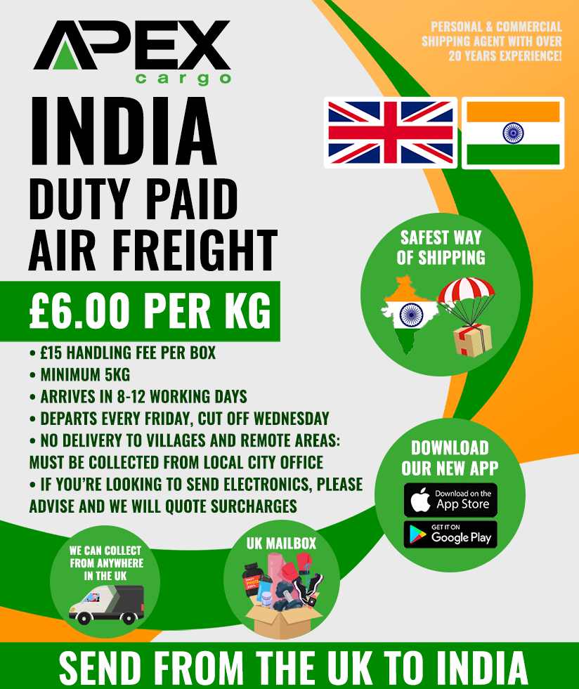 Air Freight Duty Paid Services - Apex Cargo