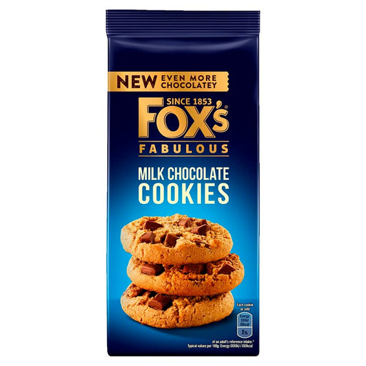 Fox’s Fabulous Milk Chocolate Cookies - Apex Cargo