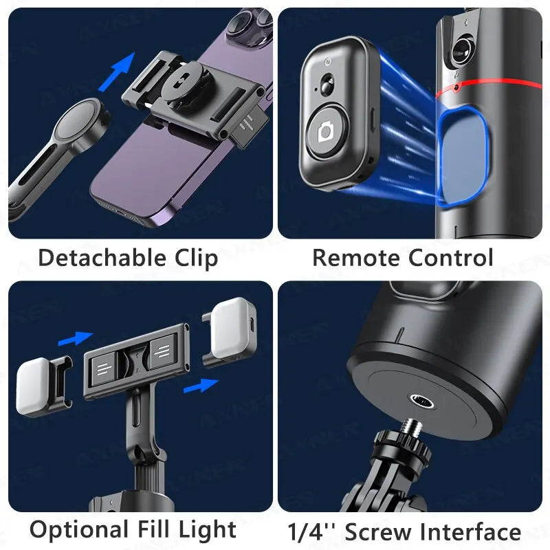 Axnen 360 Rotation Gimball Tracking Stabiliser 7