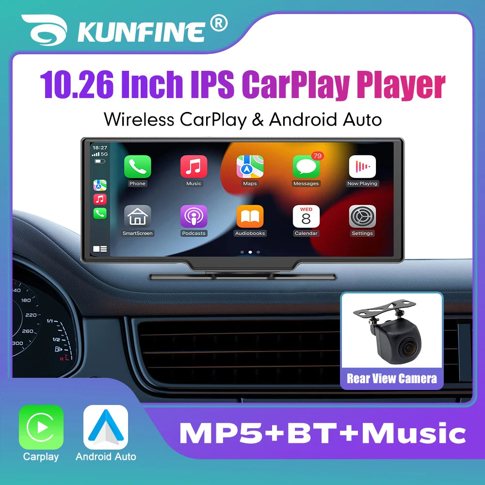 CARPLAY MONITOR IPS SCREEN 10.26 INCH WIRELESS 1