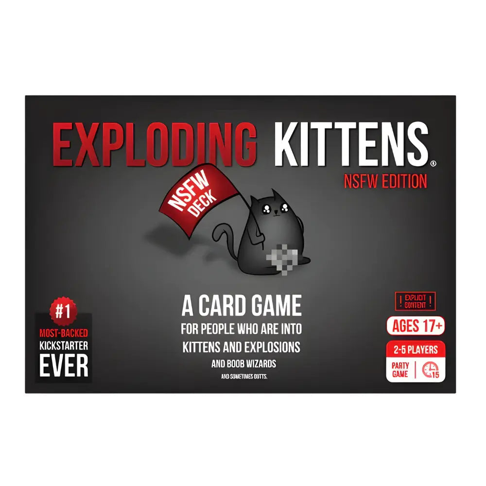 Exploding Kittens NSFW Pack Card Games 1