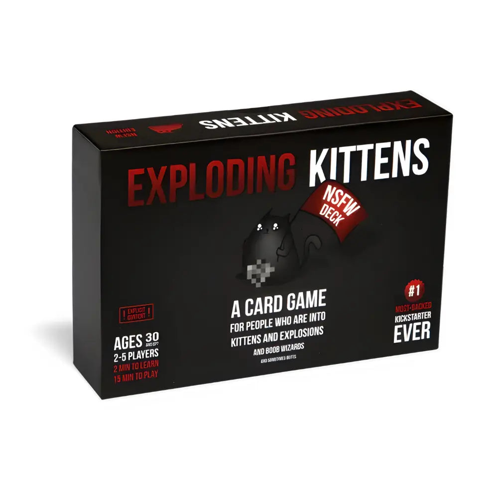 Exploding Kittens NSFW Pack Card Games 2