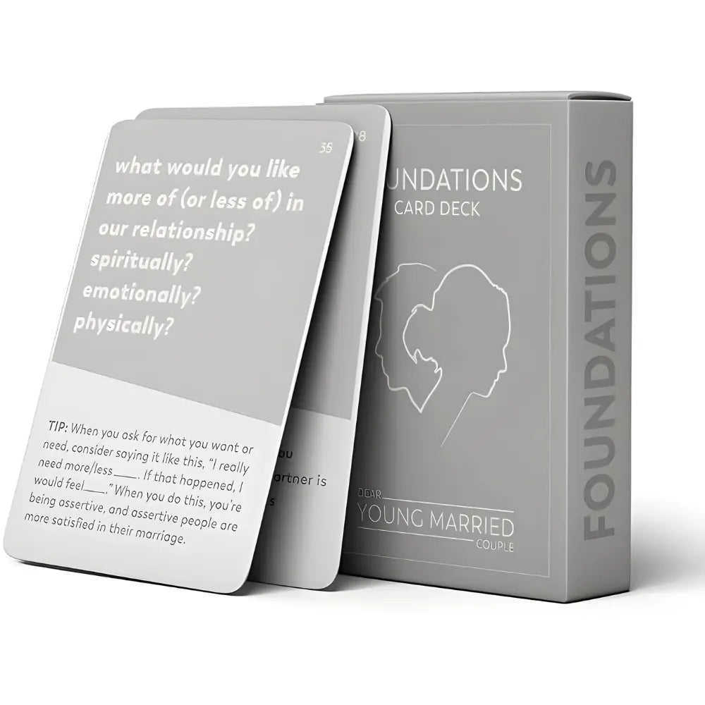 Foundation For Young Married Couples Card Games Sole Full Of Soul