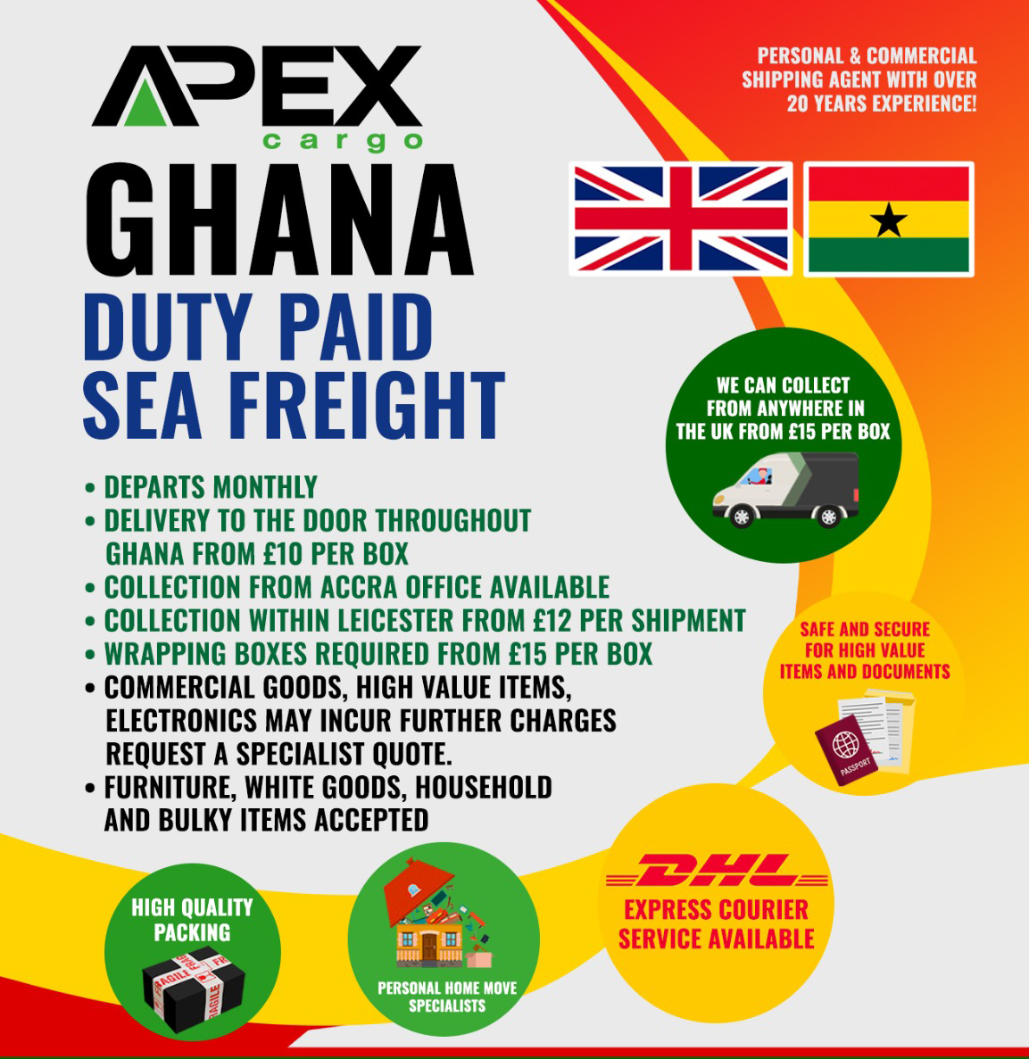 Sea Freight Duty Paid Services