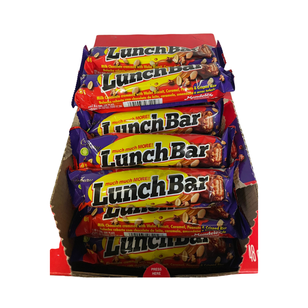 Lunchbar South African Cadbury Chocolate