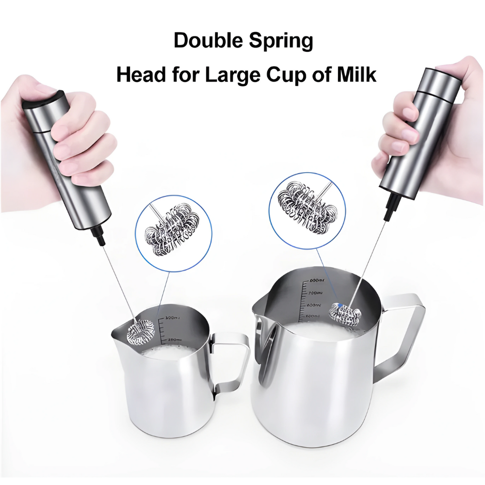 Mini Electric Milk Frother 4