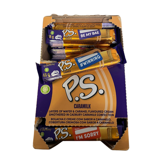 P.S Caramilk South African Cadbury Chocolate Bar 48g