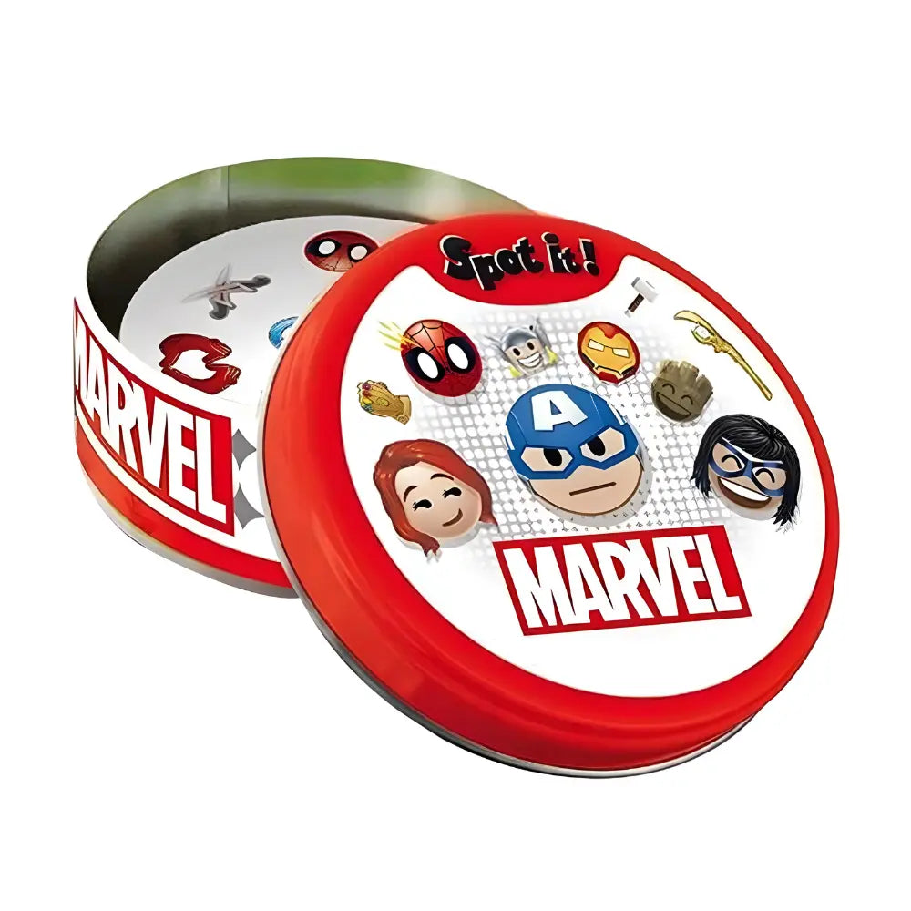 Spot It Marvel Card Games Tin Sole Full Of Soul