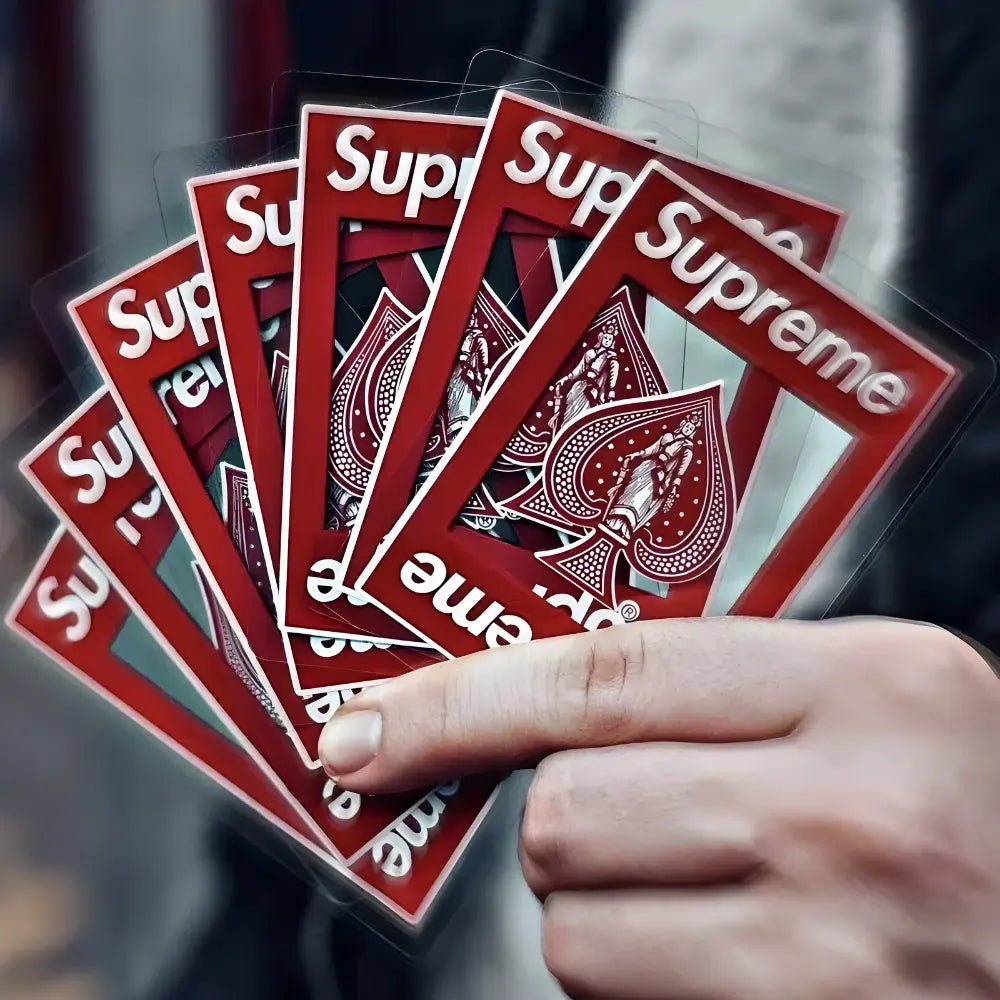 Supreme X Bicycle CSupreme X Bicycle Clear Playing Cards 2lear Playing Cards Supreme X Bicycle