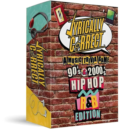 Typically Correct Music Trivia Game 90s & 2000s Hip Hop R&B Edition Sole Full Of Soul