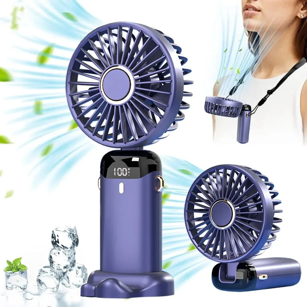 USB Electric Portable Fan Air Conditioner White 2