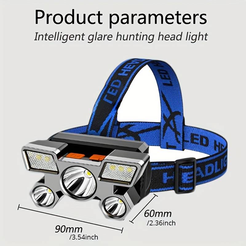 USB Rechargeable Headlight