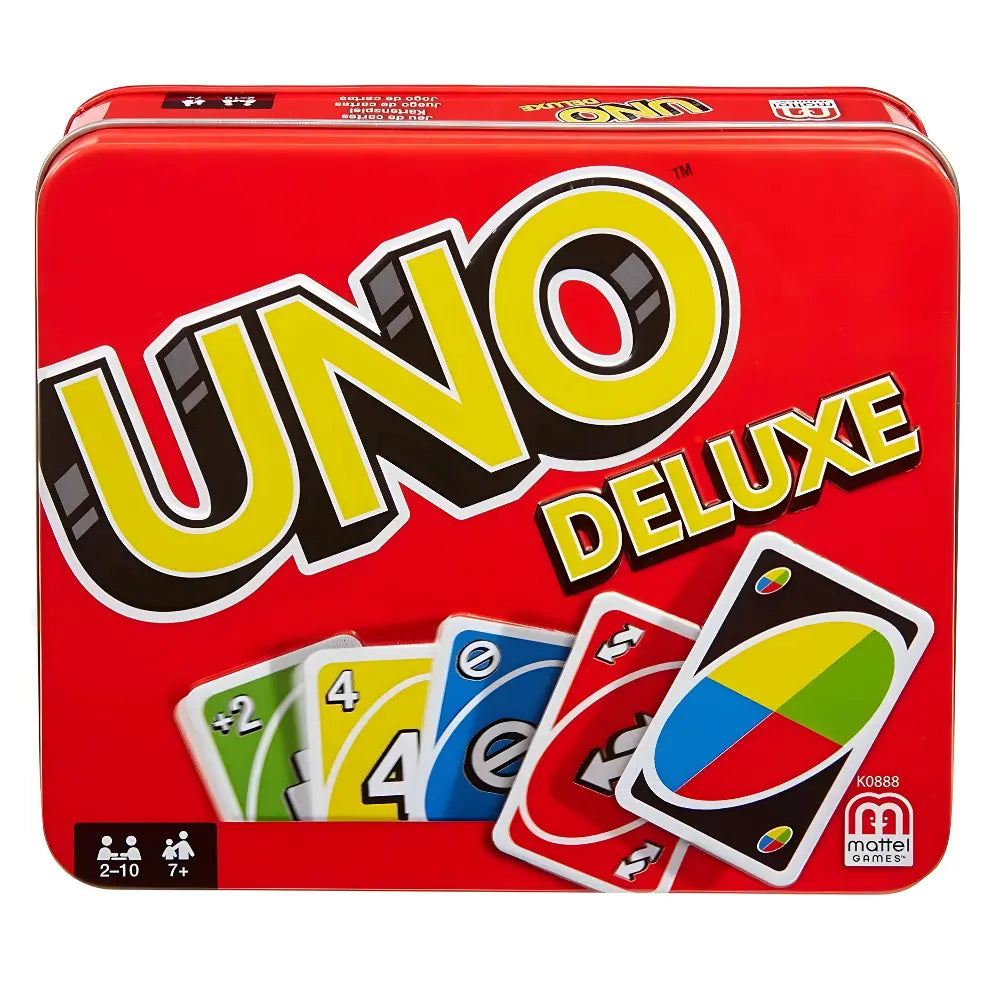 Uno Deluxe Fast Fun Card Games Sole Full Of Soul