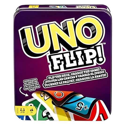 Uno Flip Card Game Tin Sole Full Of Soul