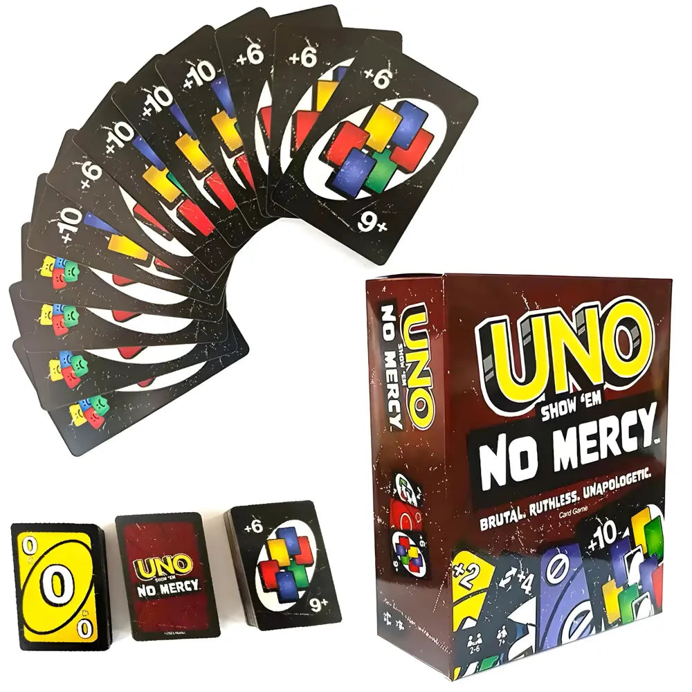 Uno Show Em No Mercy Card Game Sole Full Of Soul