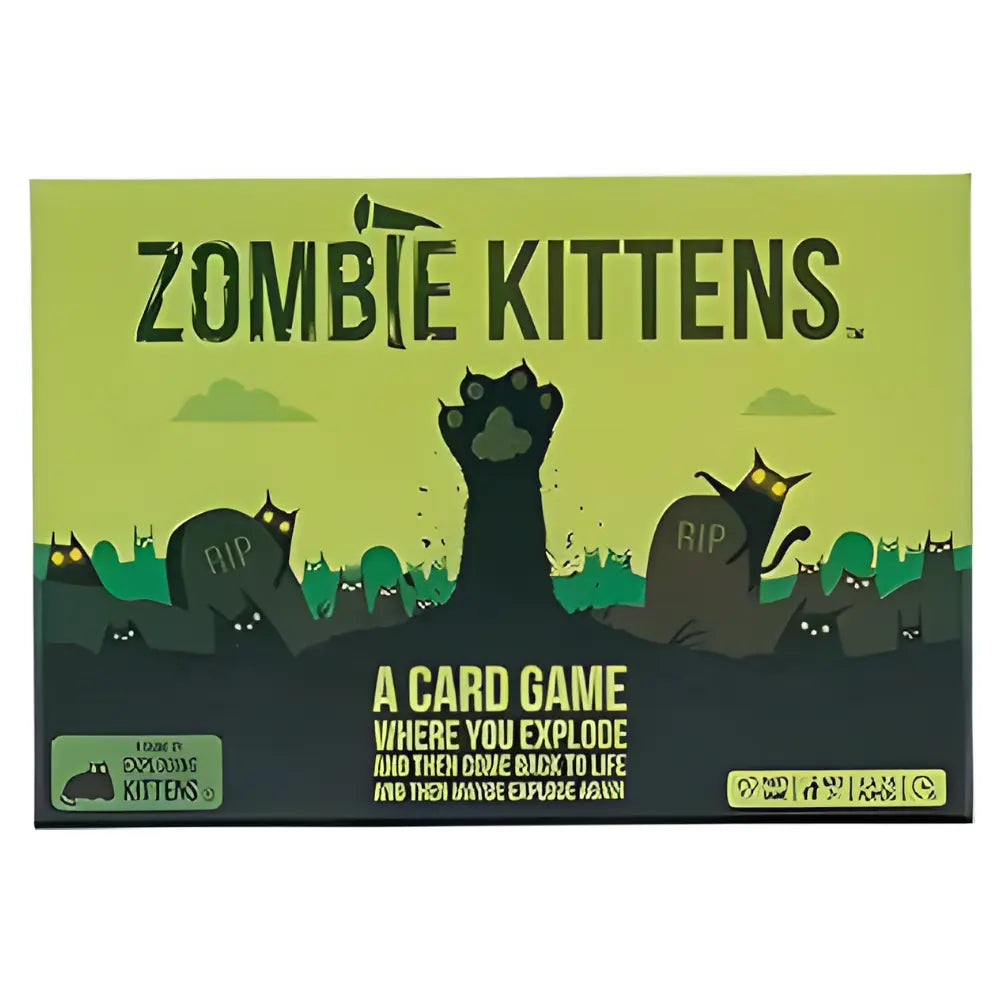 Zombie Kittens Card Game Sole Full Of Soul