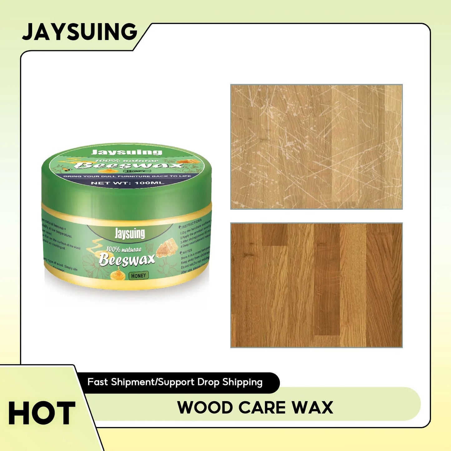 Jaysuing 100% Naturae Beeswax Honey 100ml