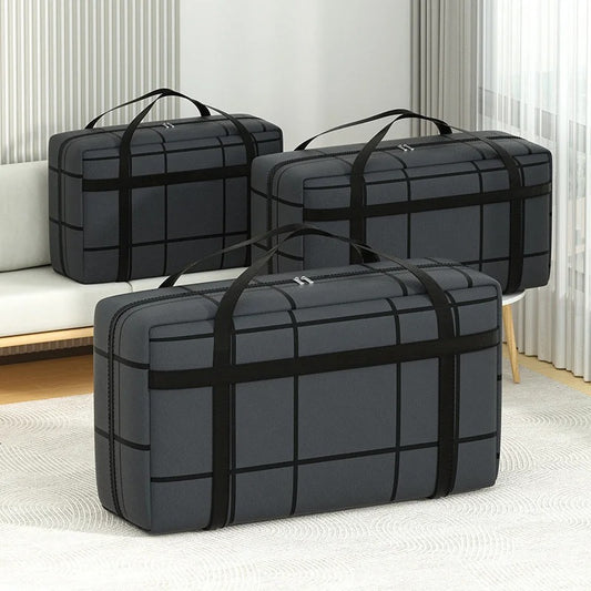 1Pc Large Capacity Storage Bag XL Black