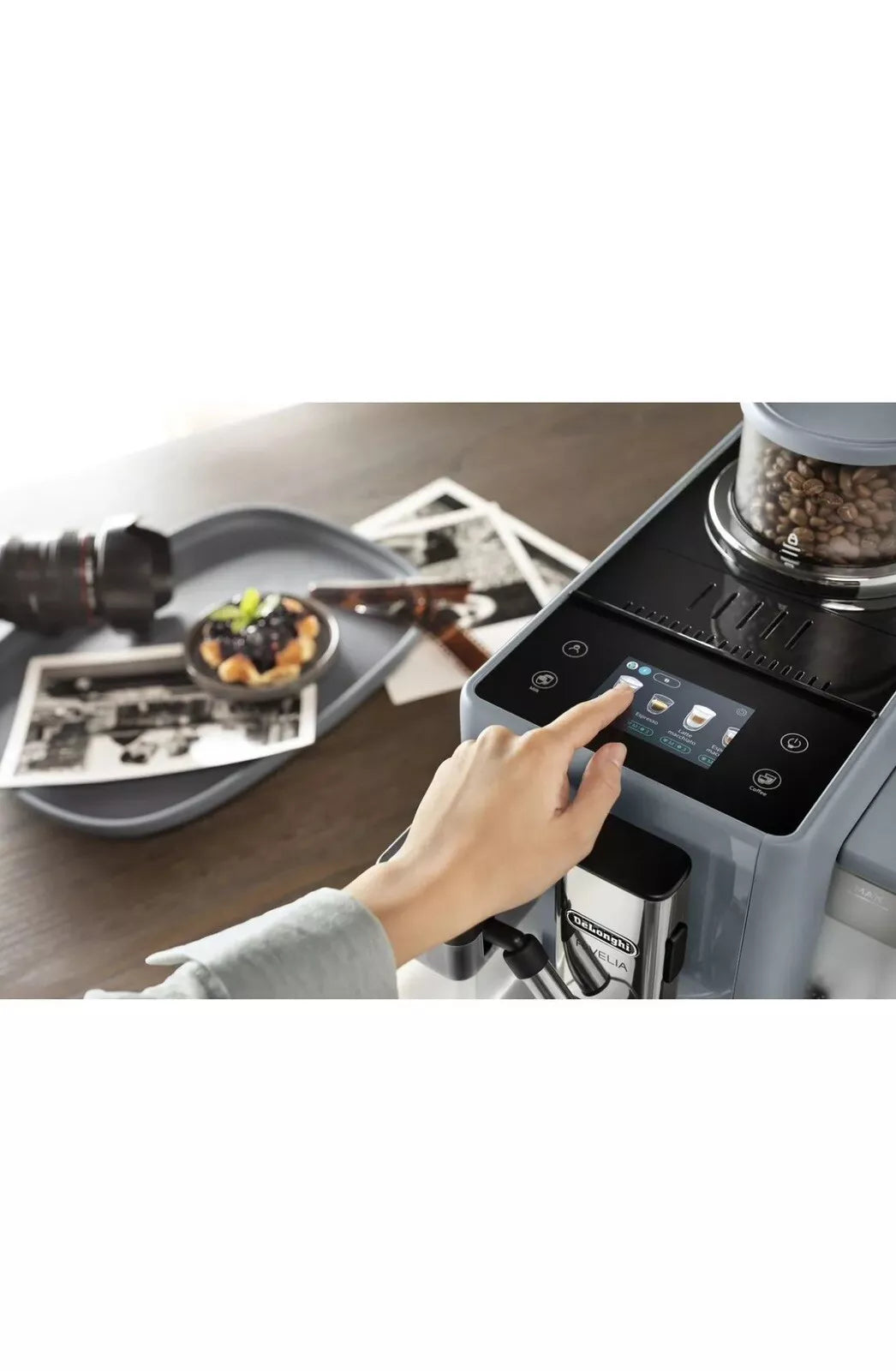 De'longhi Rivelia Automatic Compact Bean To Cup Coffee Machine