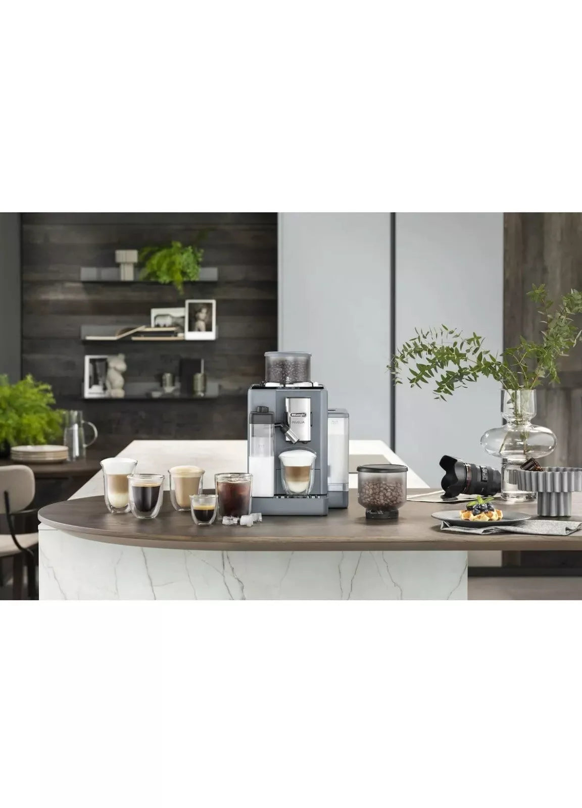 De'longhi Rivelia Automatic Compact Bean To Cup Coffee Machine