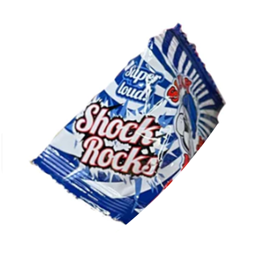 Shock Rocks Candy Blue Raspberry Slush Puppies Shock Rocks Blue - Buy Online Today – Apex Cargo